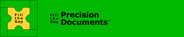 Precision Documents - Fill the Gap